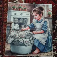 کاور مخمل ظرفشویی