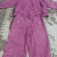 ست دخترونه کتان