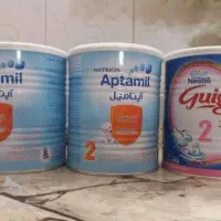 قوطی خالی شیر خشک