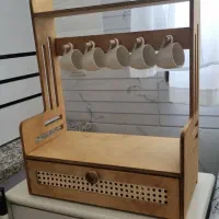 کافی باررومیزی چوبی