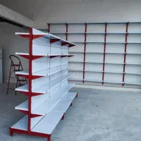 پایه دیواری وسط فروشگاهی قفسه