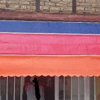 سایبان مغازه فروشگاه سوپرمارکت سایه بان هرسین