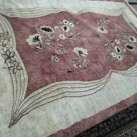 فرش ۶ متری. چراغ خواب.پشتی.قالیچه
