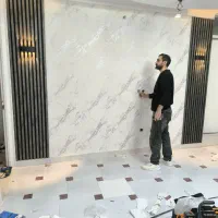 نصاب و  نصب کاغذ دیواری
