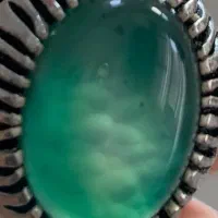 کریزوپراز سبز متمایل به آبی (کریزوپراز-عقیق)