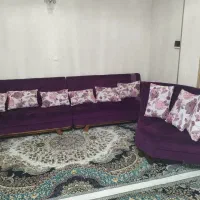 مبل ۷ نفره L بنفش
