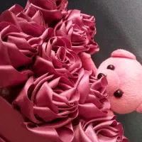 باکس با گل روبانی