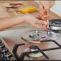 تعمیر گاز صحفه ای شیشه ای واستیل