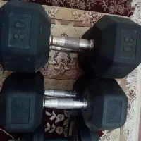 دمبل ۶ضلعی ۳۰کیلویی جفت
