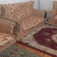 مبل راحتی در حد نو 7نفره سالم و تمیز