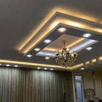 ساخت نور مخفی ،گل سقفی ،در و پنجره