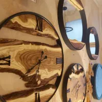 حلقه ، فریم و رینگ چوبی ساعت و انواع قاب