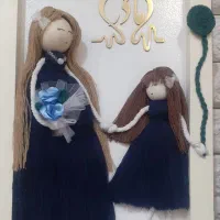 عروسک مکرومه