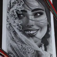 سفارش چهره سیاه قلم در همه سایز