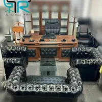 میز مدیریت وکیوم/نیمست چستر کلاسیک/صندلی/کانتر مطب