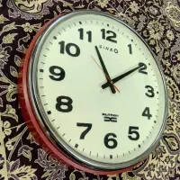 ساعت دیواری کاملا سالم سایز بزرگ قدیمی عتیقه