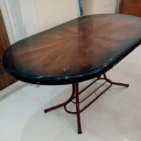 میز، ناهار خوری سالم و زیبا در حد نو