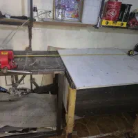 میز کار آهنی با گیره۱۲۰