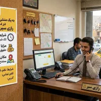 استخدام منشی و راننده در آژانس رازی