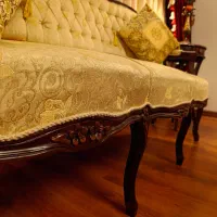 مبلمان اصیل فرانسوی چوب گردو