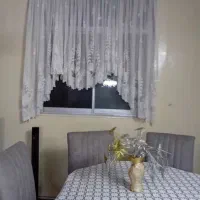 ۳ تا پرده سفید وتمیز دوخته شده