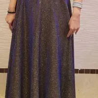 لباس مجلسی زنانه طوسی