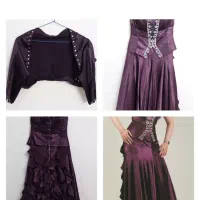 پیراهن مجلسی مزون دوز و ترک سایز ۴۲