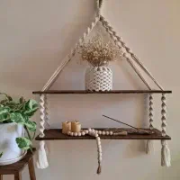 شلف کاربردی و زیبا مکرومه