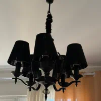 لوستر پنج شاخه و دیوار کوب