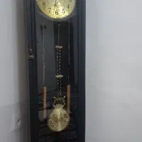 ساعت ایستاده چوبی