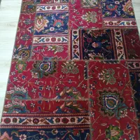 قالیچه چهل تیکه دستباف