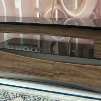 میز زیر تلویزیون دو طرفه شیک