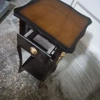 میز تلفن قهوه ای درحد نو