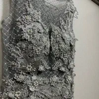 لباس مجلسی مهره دوزی شده بسیار شیک