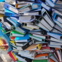 کارتن ضایعات کتاب کاغذ