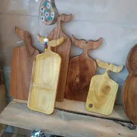 تخته سرو چوبی دم نهنگ