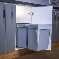 سطل ۲ قلو و تک قلو ۲۵ و ۱۶ لیتری درب فلزی