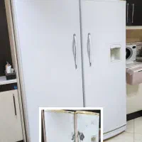 فروش نصب برچسب یخچال،تغییر رنگ کابینت دکوراسیون