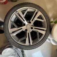رینگ کربن 17 با لاستیک 205/45ZR17