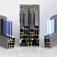 درب و پنجره‌ UPVC، آلومینیوم ترمال‌بریک و کرتینوال