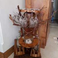 درخچه چوبی (میز بار)