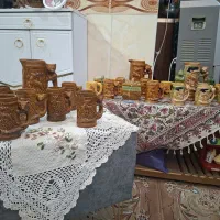 پارچ ولیوان قدیمی عتیقه