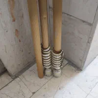 چوب پرده طلایی