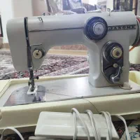 چرخ خیاطی ژانومه ضبط پاناسونیک تلویزیون با میز