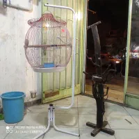 قفس عروس هلندی با پایه و درخت تزئینی