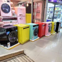 لباسشویی کلاسیک امرسان طرح اسمگ رنگی باموتور ال جی