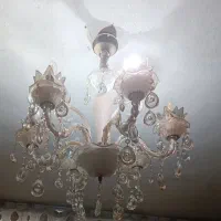 لوستر طلایی 6 شاخه