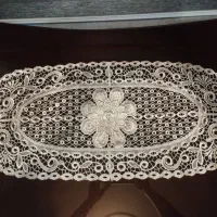 رومیزی قلاب بافی