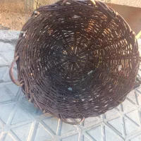 سبد بزرگ چوبی