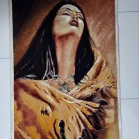 دو عدد تابلو فرش ماشینی